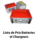 batteries chargeurs